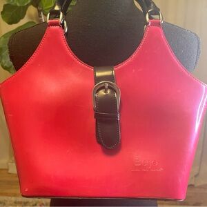 🌹Beijo Pink Patent Leather Purse🌹